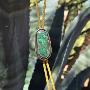 Calendula Variscite Bolo Tie
