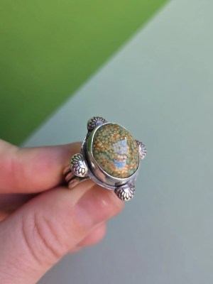 Australian Variscite Ring | Size 10