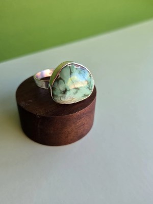 Australian Variscite Ring | Size 14